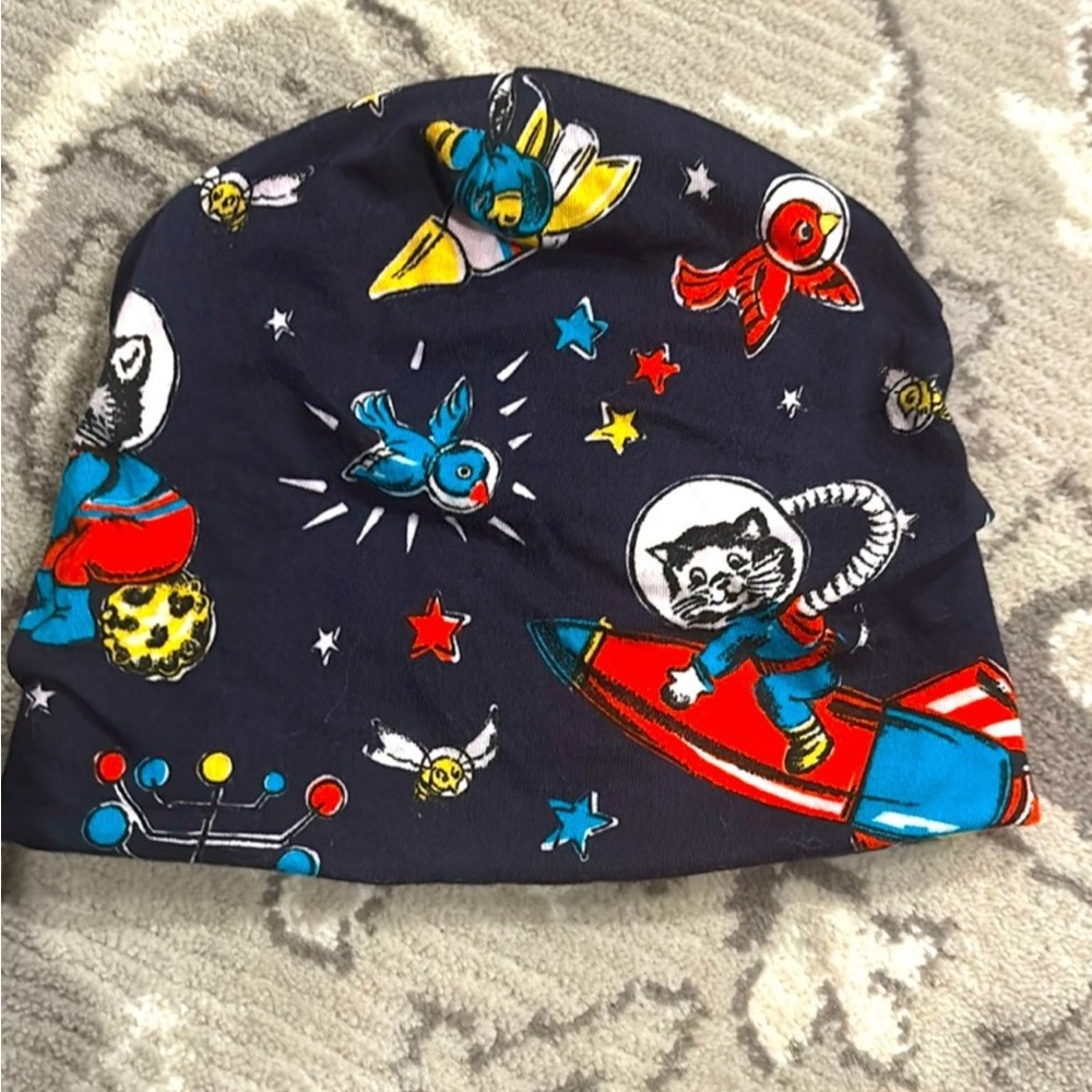 Gucci Multicolor Graphic Beanie